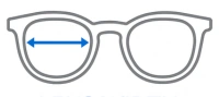 lens width