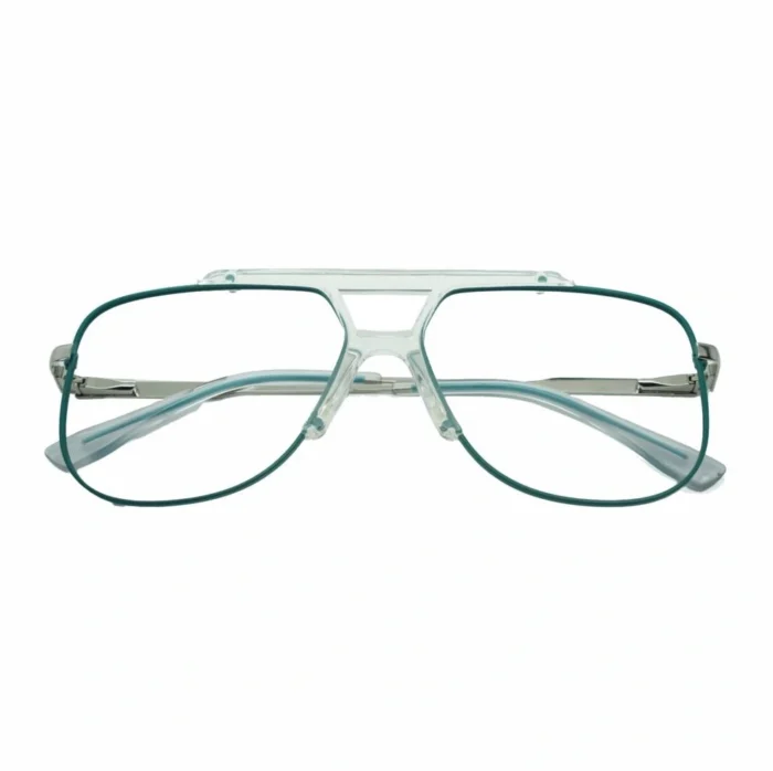 retro aviator eyeglasses front new